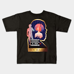 Know thyself Socrates Kids T-Shirt